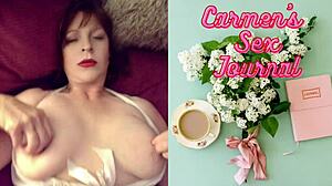 Why does this granny gilf suck cock so deep and expertly?