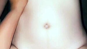 Asian girl flashes lingerie outdoors in public street game