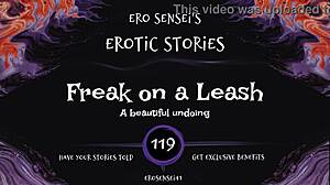 freak on a leash guides amateur through erotic pov masturbation to intense orgasm in reality fetish audio