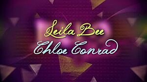 chloe conrad and leila bee masturbate in a pool of strawberry jelly? wanna see these lesbians fingering and licking pussy in fetish bath costumes