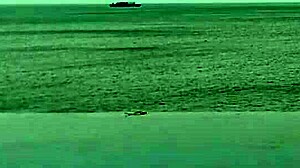 Look at my cute Japanese feet and ponytail while I'm in the infinity pool as a skinny college student