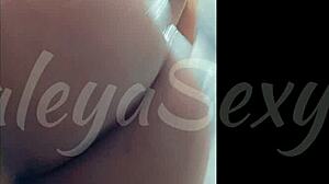 Slow Motion Shower Video of Gorgeous Huge Tits Model Naked