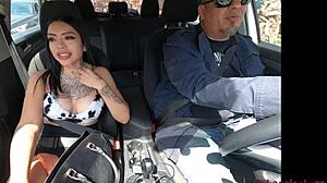 Casting tattooed latina baby kat by luis garay