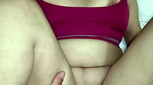 Ebony and redhead share dirty talk roleplay in oyo hotel with curvy ass worship and shorts