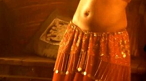 Hey, why does she sometimes strip down and dance completely naked like that?