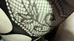 finally my wifes friend let me fuck her in lingerie