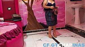 why is this guatemalan woman tricked in chimaltenango? did you convince her to ride and fuck in part 1?