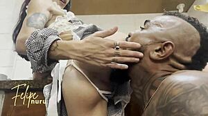 I hired this maid and she cleaned everything so thoroughly with her blowjob skills.