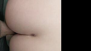 The mall officer dominates the caught spoiled thief in the garage with hardcore punishment.