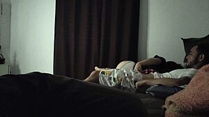 I planned to share the sofa with my sobrinho passo for some bareback doggystyle action.