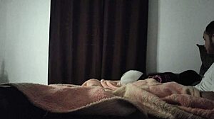 I planned to share the sofa with my sobrinho passo for some bareback doggystyle action.