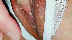 I wanna show everybody my tight wet Japanese clit and pussy lips spread wide