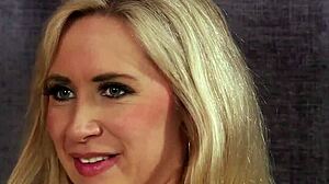 Frisky Peach Sucks Cum In Bizarre Blowbang With Facial Loads