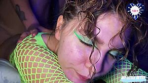 met this stunning girl at the club and gave her a rough pounding ending with cum in mouth