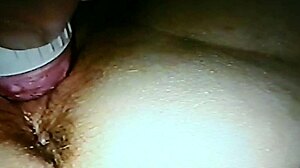 Blindfolded Wife Fucked with Rabbit Toy Hard!