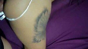 I love how this milf rides on a rookie's cock. It's passionate with big ass ebony action in lingerie.