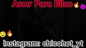 Oh, ASMR chico tocándose y gimiendo con un orgasmo intenso!