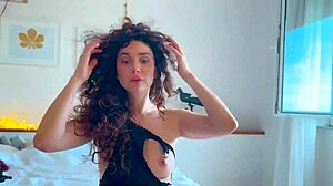 vixenp flaunts thick thighs and perfect ass in sheer stockings