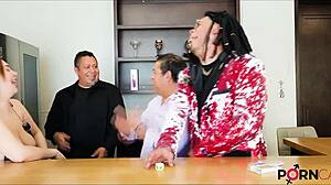 Brunette Cutie In Lingerie At Casting With Tony Furia's 30 Years Of Night Madness