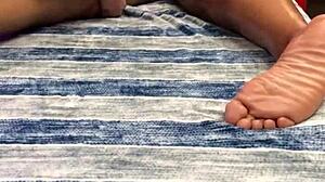 Fun Times With Sexy Chocolate Queen During Massage Spreading Her Thick Black Ass And More