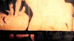 The wonderful world of vintage pornography threesomes unfolds with hairy beaver group sex in antique retro style.