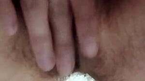 My hairy pussy is dripping wet with orgasm?