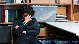 i caught the thief and she gave me head then we fucked hard til facial cumshot