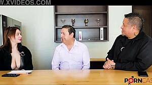 Brunette Cutie In Lingerie At Casting With Tony Furia's 30 Years Of Night Madness