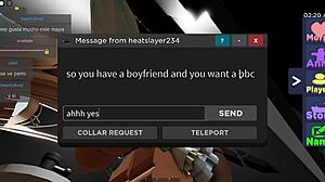 so i'm in this roblox condo cheating on my bf with a bbc monster cock what do you think happens next?