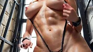 Whoa, Batgirl and Chun-Li are getting rough hardcore action with big tits bouncing!