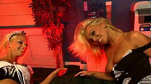 Lou Lou and Caprice Jane, you blonde lesbians ready to gap with toys and lick pussies?