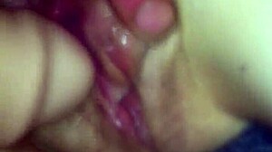 Hey, what if I fuck my s girlfriend's wet pussy with a dildo? This naughty blonde friend hides the innocent young 18+ action.