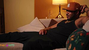 I'm cheating on my husband by fucking my ex with deepthroat creampie and squirting while he's gone