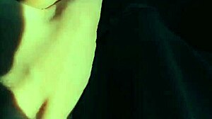 stepsis grabs my cock for a juicy handjob while i'm driving