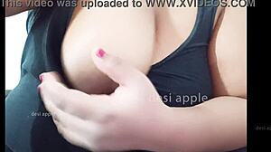 Indian sexy girl showing her horny big tits