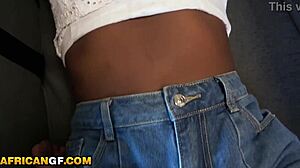 Meaty black pussy ebony gf rammed rough pov by big cock american bf hardcore!