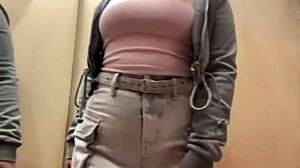 whoa, this teen 18+ gets extreme anal fucking and squirting orgasm in public outdoor spot! 😱