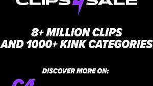 Thick-thighed milf twerks fat ass in dynamic body worship domination