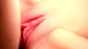 pink color smooth vagina