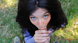 Influencer got separated from her husband in the woods