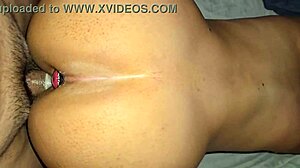 Doggystyle Plug Anal En Mi Culo With Interracial Couple And Monster Cock