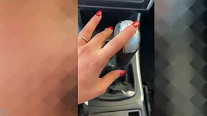 Kataluna Enjoys High-Speed Thrills In Her Car Leading To Impressive Squirting Moments