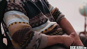 i can't believe these two big ass teachers got fucked by colleague after catching him masturbating in 3some