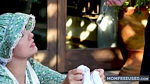 Curvy amish girl offers her body to her community - jessie rogers, but i mess up the words sometimes