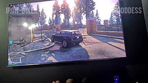 i bet with my steobro on the video game and lost short