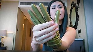 what's up with this asmr latex glove fetish thing