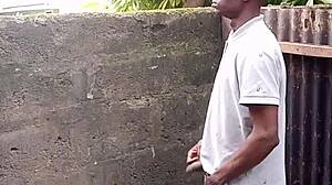 I tryin to pee with prostate trouble, like this escort guy showin...