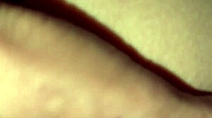 so this guy sneaks in and starts sniffing her panties and ass while she's totally asleep on the bed