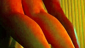 black guy bends big booty redhead over bed