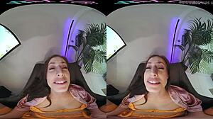 Horny Brunette in Lingerie Masturbates Hairy Pussy to Orgasm with Toys in Alluring POV Reality